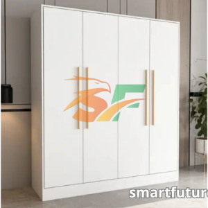 Tủ quần áo 4 cánh gỗ công nghiệp